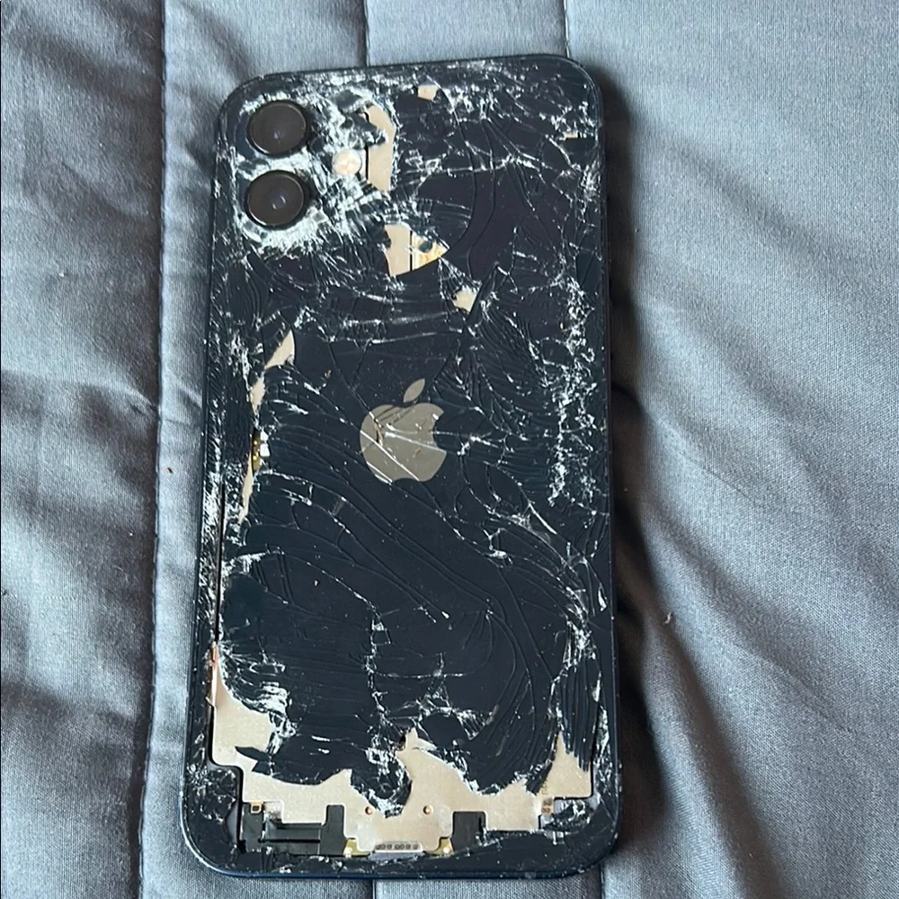 iPhone 12 CRACKED